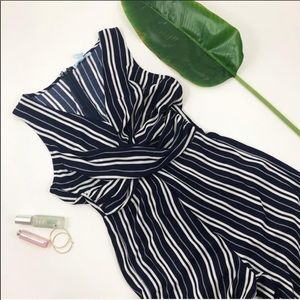 Striped Jumpsuit